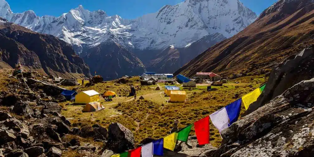 Randonnée aux Annapurnas